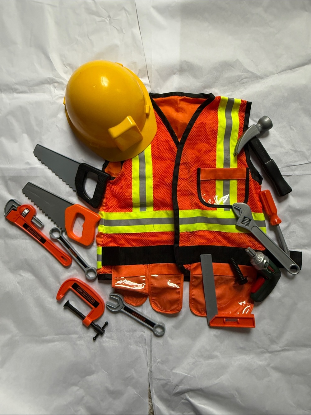 Melissa and Doug construction worker costume